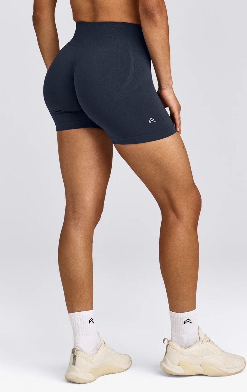 Oner Active EffortlessLift Seamless Mid Rise Shorts NB True Blue Small